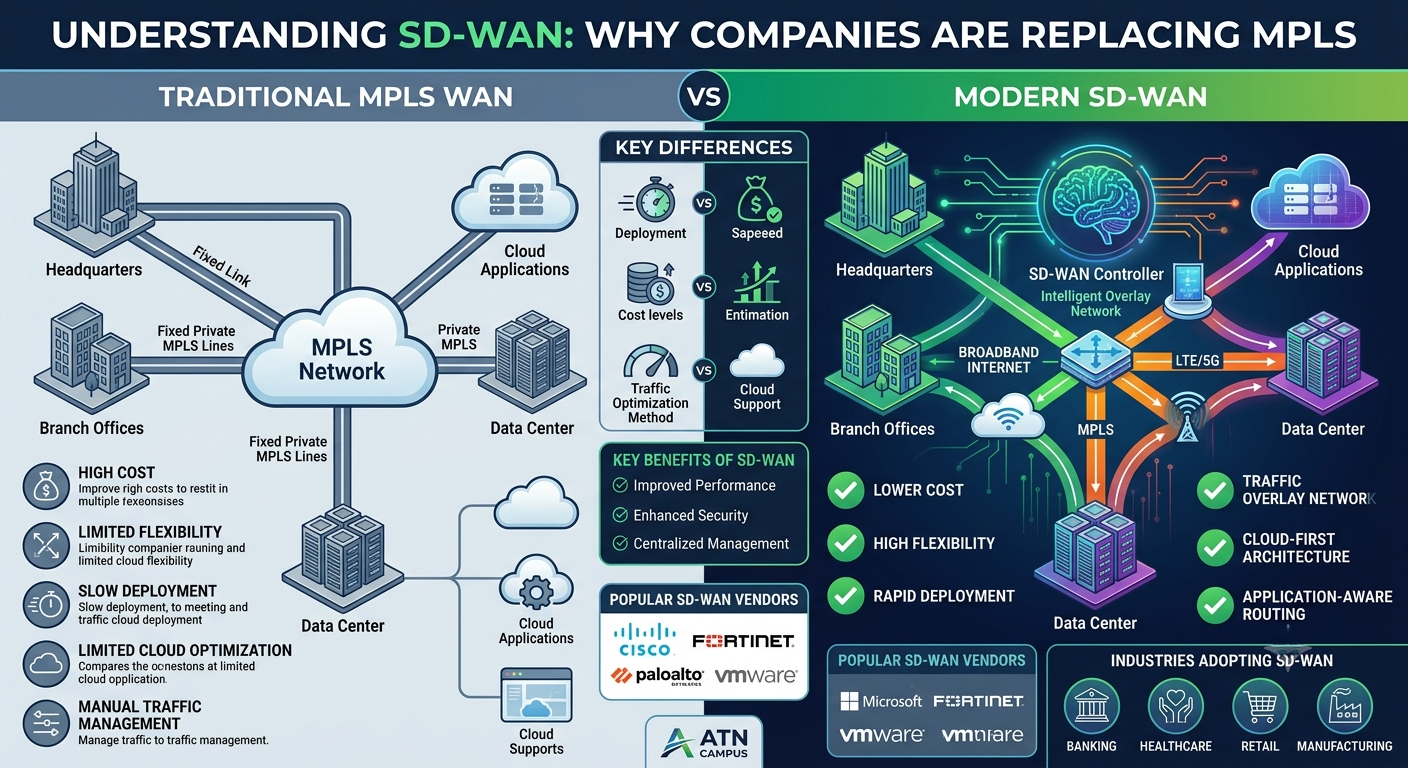 What is SD-WAN? Why Companies Are Replacing MPLS with SD-WAN