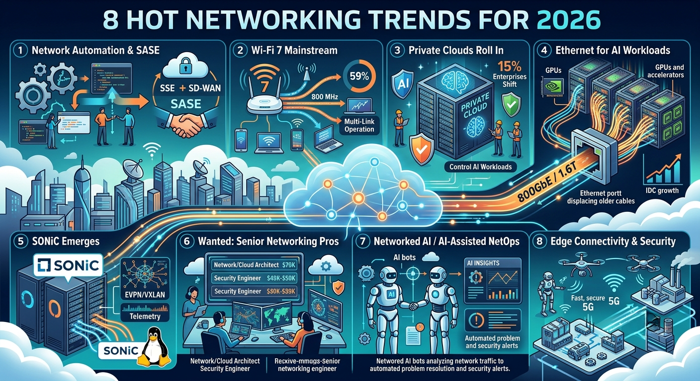 8 Hot Networking Trends for 2026