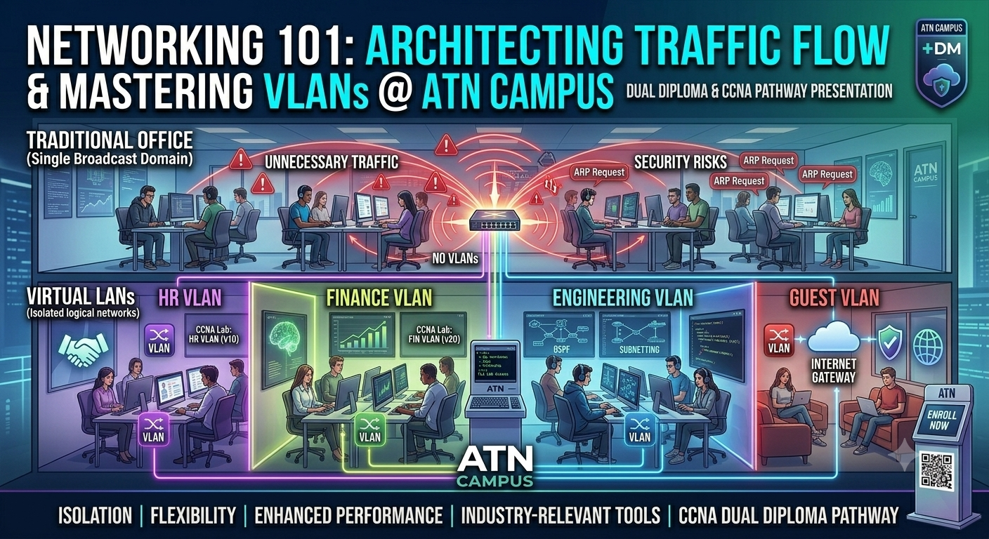 Networking 101: Why Your Network Needs VLANs (Virtual LANs)