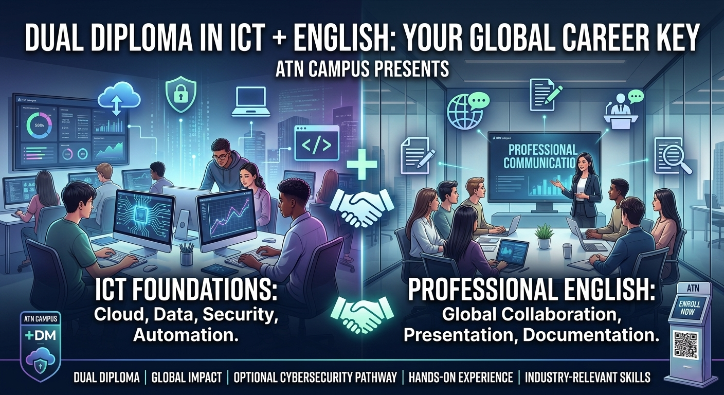 Boost Your Career: Why a Dual Diploma in ICT and English is Your Ultimate Advantage